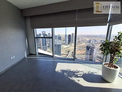 2BR Unfurnished Luxury Rental — Full Sea & Marina View | Stella Maris Tower