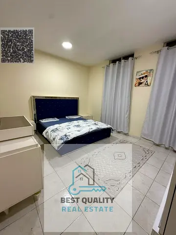 ✨ غرفه وصاله مفروش للإيجار الشهري – موقع مميز بالنعيمية 2 ✨