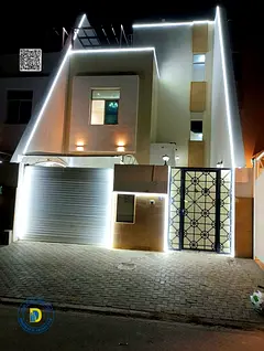 For sale: 3BR townhouse with a roof, including electricity, water, and AC, in Al Zahiyah, , bank fin