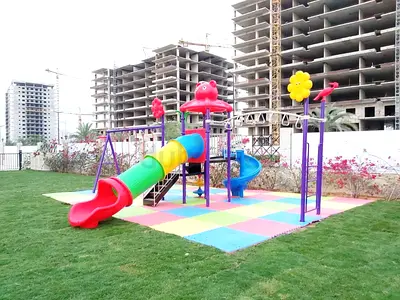 Teddy bear Bird Kids Swing Slide Set