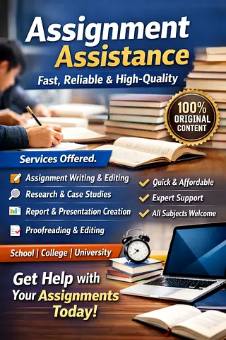 Professional Assignment Assistance — Fast, Reliable  High-Quality