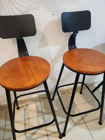 Set of 2 Modern Bar Stools