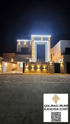 Villa for sale in Al Helio 2 Ajman with 5 bedrooms, luxury finishes, spacious layout, prime quiet location close to services, price includes registrat