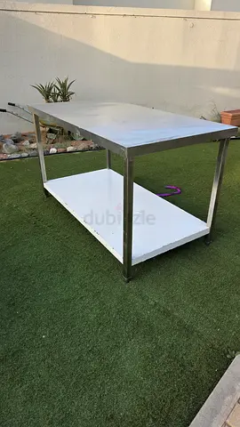 Stainless steel table