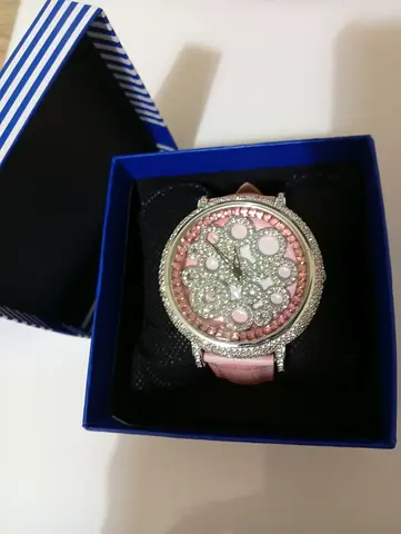 Stylish Womens Watch with Pink  Accents limited addition