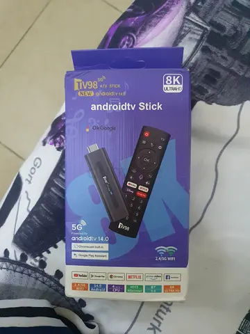 My TV98 Android TV Stick 8K (Android TV 14) - With Remote