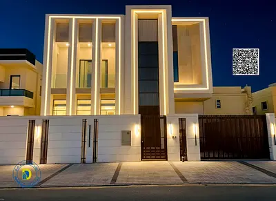For those seeking luxury, a modern 5-bedroom villa in Al Alia, Ajman. Freehold. Bank financing.