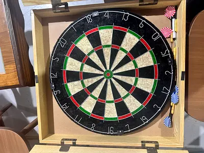 Dart board game