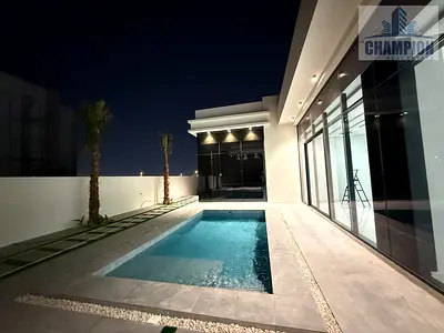 Spacious 4BR Villa with Majlis, Private Pool & Outdoor Kitchen