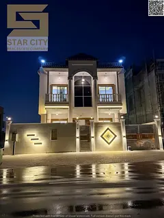 Luxury Villa in Al Hilio 2 – 4 Bedrooms + Majlis + 2 Living Rooms + Roof + Outdoor Seating