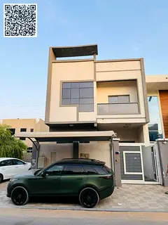 Classic five master bedroom villa is available for rent in al yasmeen ajman