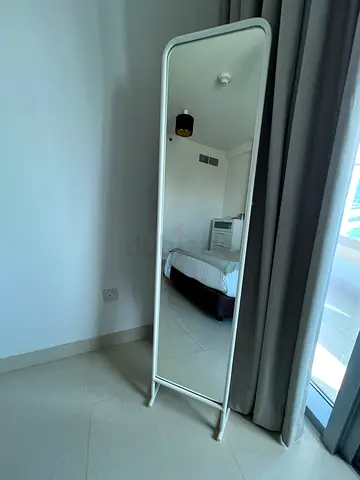 IKEA Knapper Standing Full Length White Mirror 48 by 160 cm