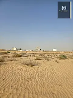 For sale residential land in Sharjah / Al Houshi 5100 feet Permit to build a residential investment