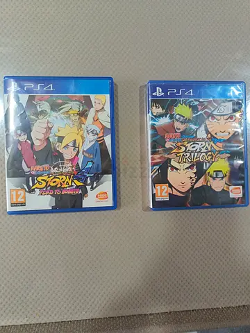 اقراص العاب لسوني 4 بحاله نظيفه جدا و شغالين تمام (work good): NARUTO STORM 4  Naruto storm TRIOLOGY