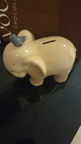 Pottery Barn Elephant Piggy Bank
