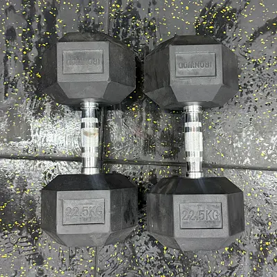Pair of 22.5KG Dumbbells for Sale