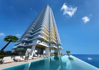 شقة بغرفتي نوم | ليف ماريتيم | إطلالات على المارينا والبحر | حمام سباحة وصالة ألعاب رياضية