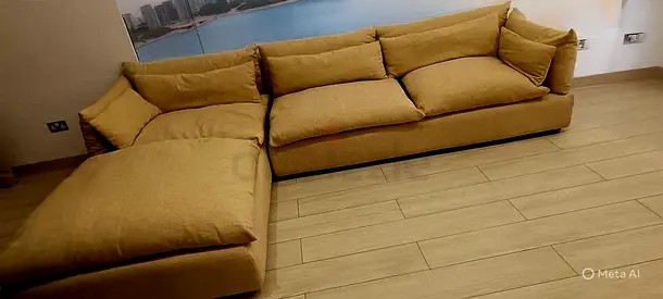 Marina home Leather sectional sofa