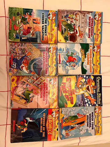 Geronimo Stilton Book Collection - Various Titles 8 book