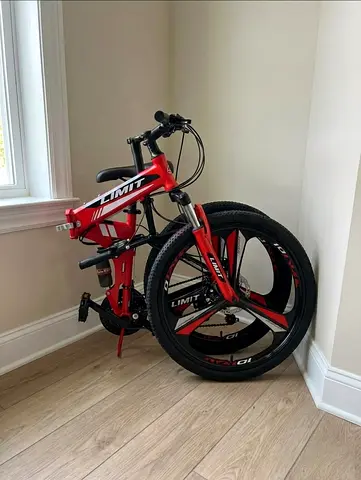 foldable 2-speed mountain bike