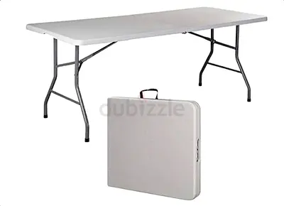 Folding Table with Carrying Case 120cm  150cm  180cm