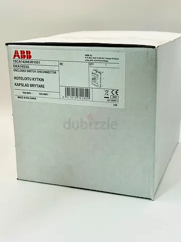ABB Enclosed Switch-Disconnector 1SCA142682R1001 - New in Box