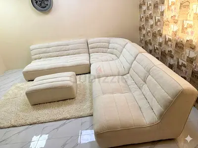 Top quality marina home corner sofa with ottoman