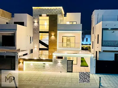 فيلا للبيع - طابقين وسقف - مع ساحة كبيرة وسعر قابل للتفاوض. تقع بالقرب من طريق الشيخ محمد بن زايد. الملكية الحرة لجميع الجنسيات مدى الحياة.