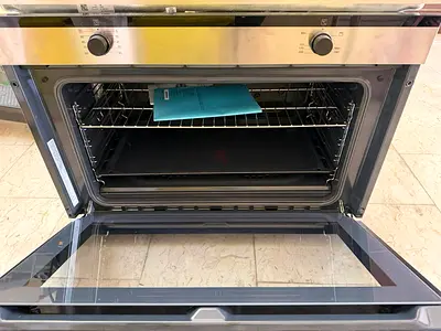 Latest Siemens 92 Litres Built-in Gas Oven, Cavity Inner Surface, Glass Inner Door, Color Black
