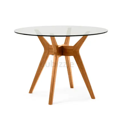 Modern Glass Dining Table – Elegant  Stylish
