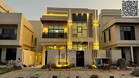 Luxury villa for sale in Al Helio 2 – elegant design featuring 5 spacious bedrooms and super delux