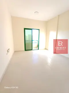 Bright 1BHK with Balcony | Exactly Sharjah Dubai Border | 3 Years Fixed Rent | Alnahda Sharjah