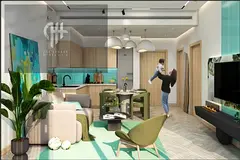 Furnished 2BR Apartment | ELO 3 DAMAC Hills 2 | Park Green View Balcony