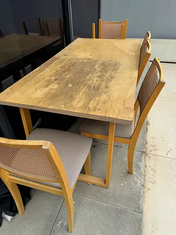 Outdoor Dining Table Set with Chairs