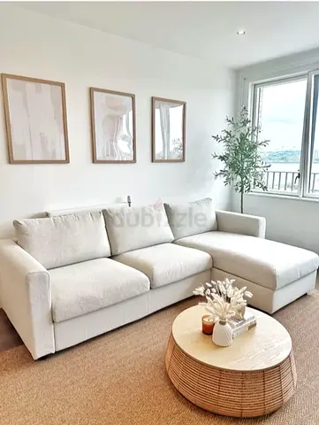 Ikea vimle L shape sofa bed with mattress