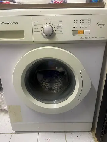 Used Daewoo front-load washing machine - working condition