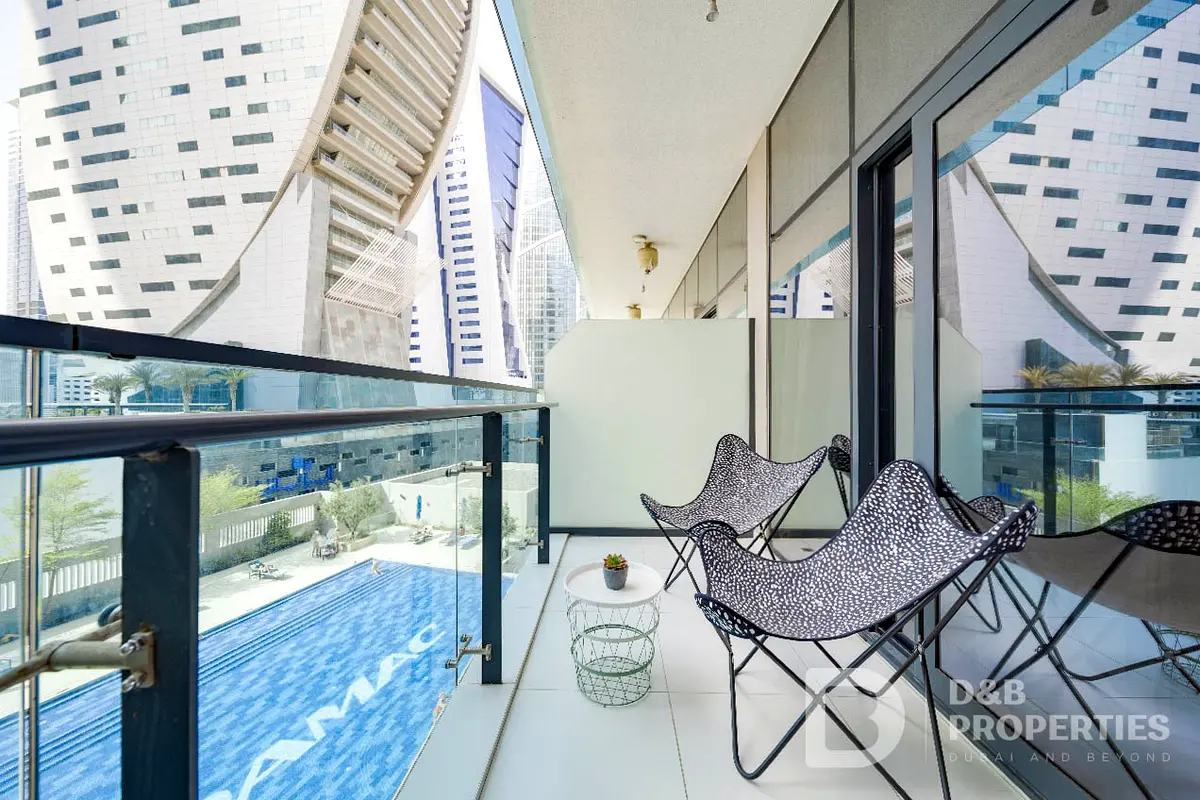 Apartment: POOL VIEW | WELL MAINTAINED | NEAR METRO | dubizzle Dubai