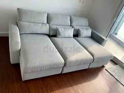 Eskilstuna ikea sofa bed with storage