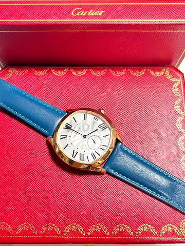 Cartier Watch with Blue Strap