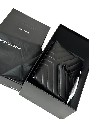 Saint Laurent Small Loulou Bag in Matelasse Leather