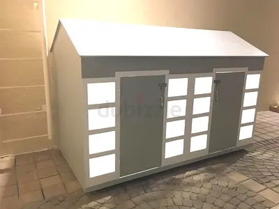 Dog house , Pet house , Cat house , Dog kennel , with air condition