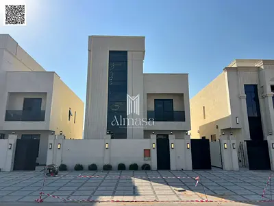 امتلك فيلا تصميم اوروبى تشطيب VIP طابقين مع روف بسعر شامل رسوم التسجيل والتمليك موقع مميز مقابل جميع الخدمات مباشرة وقريب لشارع الشيخ محمد بن زايد