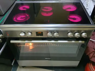 NObel full electric cooker 90x60cm  1100 AED