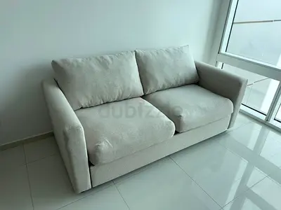 Ikea vimle two seater sofa bed beige