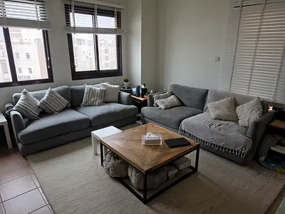 Cozy Living Room Sofa Set from West Elm