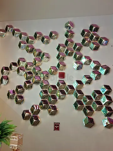 Unique Geometric Wall Art Handmade