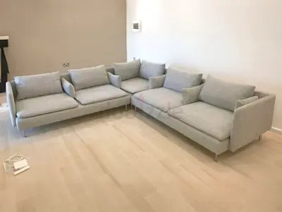 almost brand new condition ikea soderhim corner sofa