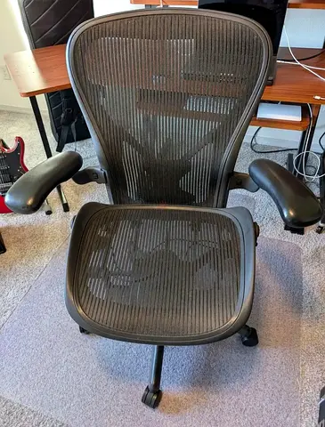 Herman Miller Aeron Office Chair Size B And C Fully Loaded