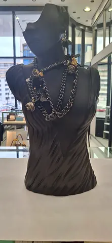 Layered statement necklaces - pre-owned set