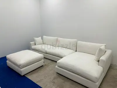 As perfect condition marina home lshape sofa